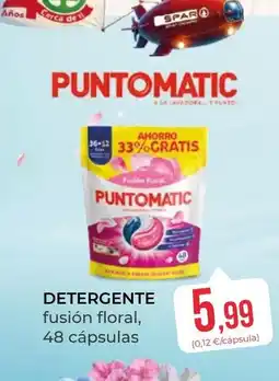 SPAR Gran Canaria PUNTOMATIC Detergente fusión floral, 48 cápsulas oferta