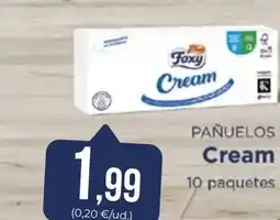 SPAR Gran Canaria Pañuelos cream oferta