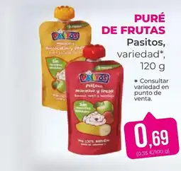 SPAR Gran Canaria PASITOS Puré de frutas oferta