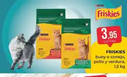 SPAR Gran Canaria FRISKIES buey o conejo, pollo y verdura oferta