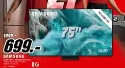 MediaMarkt SAMSUNG Qled 75" 4k tq75q7f5auxxc + oferta