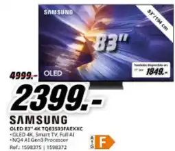 MediaMarkt SAMSUNG + OLED 4K Smart TV, Full AI oferta