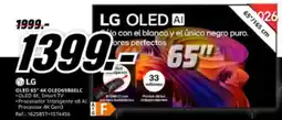 MediaMarkt LG Oled 65' 4k OLED6586ELC oferta