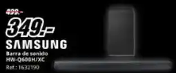 MediaMarkt SAMSUNG Barra de sonido HW-Q600H/XC oferta