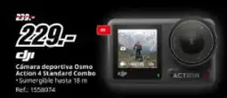 MediaMarkt Cámara deportiva Osmo Action 4 Standard Combo oferta