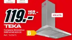 MediaMarkt TEKA Campana decorativa DBB 64140 KOS IX oferta