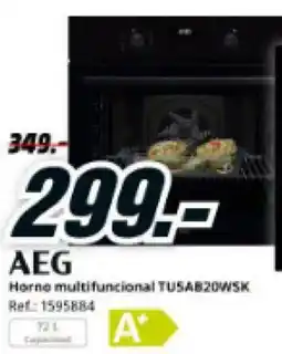 MediaMarkt AEG Horno multifuncional TUSAB20WSK oferta
