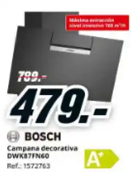 MediaMarkt BOSCH Campana decorativa DWKETINGO oferta