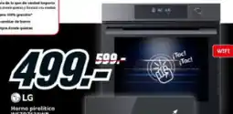 MediaMarkt LG Horno pirolitico WS707631WB oferta