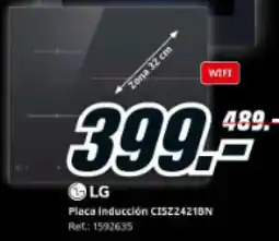 MediaMarkt LG Placa inducción CISZ2421BN oferta