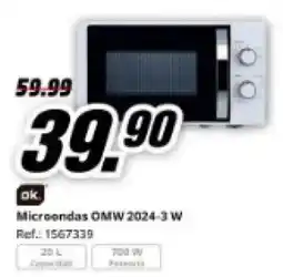 MediaMarkt OK Microondas OMW 2024-3 W oferta
