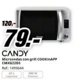 MediaMarkt CANDY Microondas con grill COOKINAPP oferta