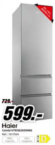 MediaMarkt HAIER Combi HTR3620DNMG oferta
