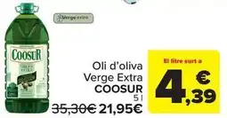 Carrefour Market Coosur - oli d'oliva verge extra oferta