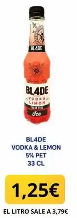 Blade - vodka & lemon