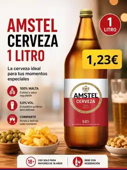 Sangüi Amstel - cerveza oferta