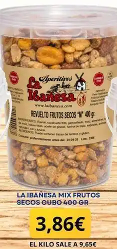 Sangüi Laibañesa mix frutos secos oferta