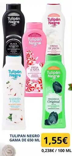 Sangüi Bath - tulipan negro oferta