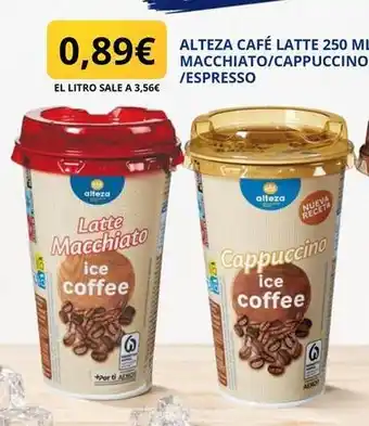 Alteza - cafe latte macchiato/cappuccino/espresso