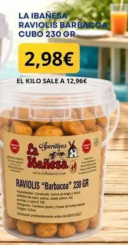 Sangüi One - raviolis barbacoa oferta