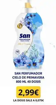 Sangüi Perfumes saphir - cielo de primavera oferta