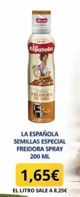 Sangüi La española - semillas especial freidora spray oferta