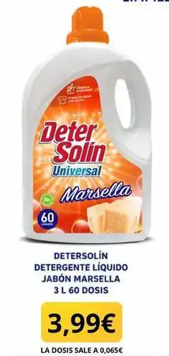 Sangüi Universal - detergente liquido marsella oferta