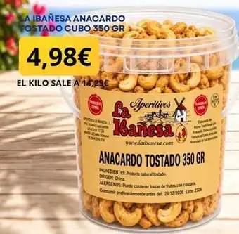 Sangüi Espa - anacardo tostado oferta
