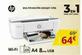 Op multifunción deskjet 3750 en mession 696 64€
