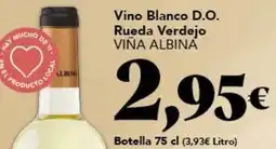 Gadis Viña albina - vino blanco d.o. rueda verdejo oferta