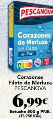 Gadis Pescanova - corazones de merluza oferta