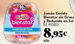 Gadis Elpozo - jamón cocido bienstar sin grasa y reducido en sal oferta