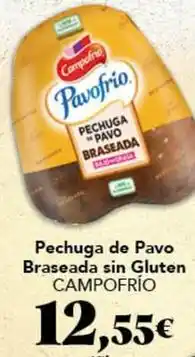 Gadis Campofrío - pechuga de pavo braseada sin gluten oferta