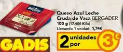 Gadis Bergader - queso azul leche cruda de vaca oferta