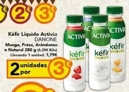Gadis Danone - kéfir liquido activia oferta