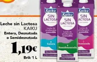 Gadis Kaiku - leche sin lactosa oferta