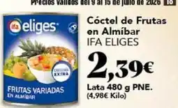 Gadis Ifa eliges - coctel de frutas en almibar oferta