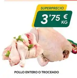 Masymas Pollo entero o troceado oferta