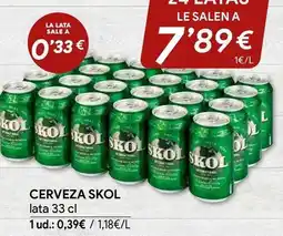 Masymas Skol - cerveza oferta