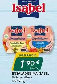 Masymas Isabel - ensaladissima oferta