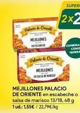 Masymas Palacio de oriente - mejillones oferta