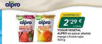 Masymas Alpro - yogur vegetal oferta
