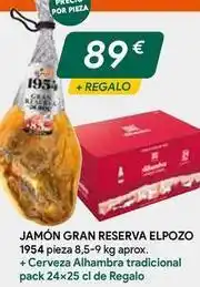 Masymas Elpozo - jamon gran reserva oferta
