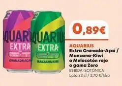 Masymas Aquarius - extra granada-acai / manzana-kiwi o melocoton rojo o gama oferta
