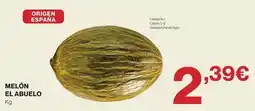 Hipercor El abuelo - melón oferta