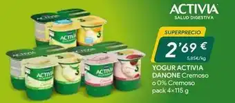Masymas Danone - yogur activia oferta