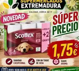 Supermercados Extremadura Scottex - calidado, cerca de t7 oferta