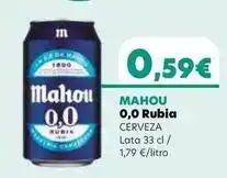 Masymas Mahou - 0.0 rubia oferta