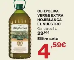 Hipercor Hojiblanca - oli d'oliva verge extra oferta