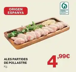 Hipercor Origen - ales partides de pollastre oferta